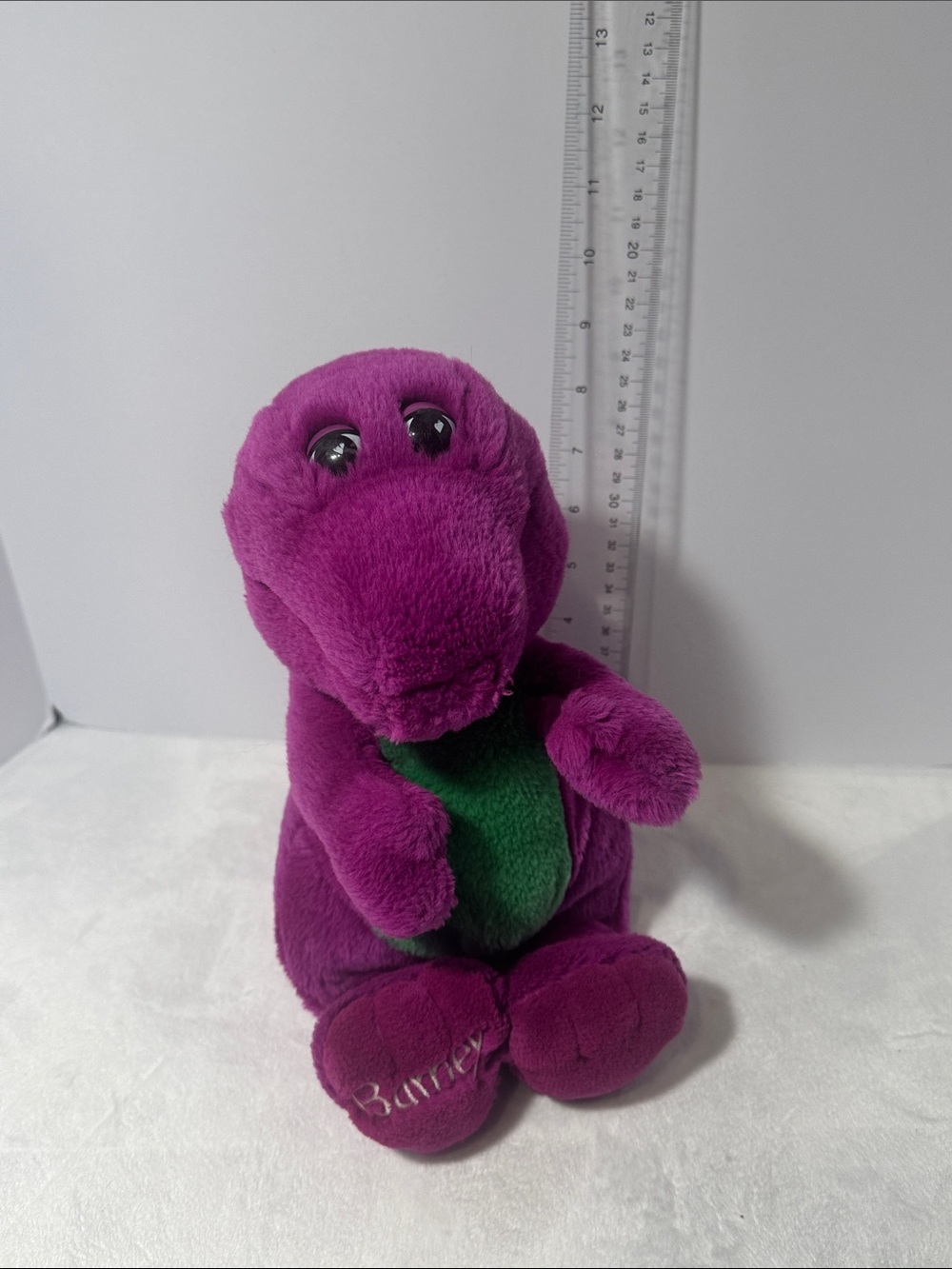 Barney the Purple Dinosaur The Lyons Group 13” Stuffed Animal Plush Toy 1992